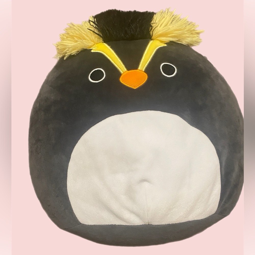 19 G -Squishmallows Black and White Penguin Plush